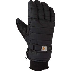 Women's Black 100% Polyester WA575  Quilts Glove Waterproof Glove